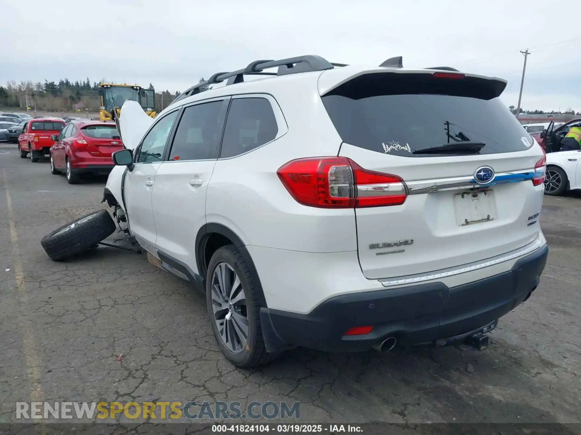 3 Фотография поврежденного автомобиля 4S4WMAPD4K3458361 SUBARU ASCENT 2019