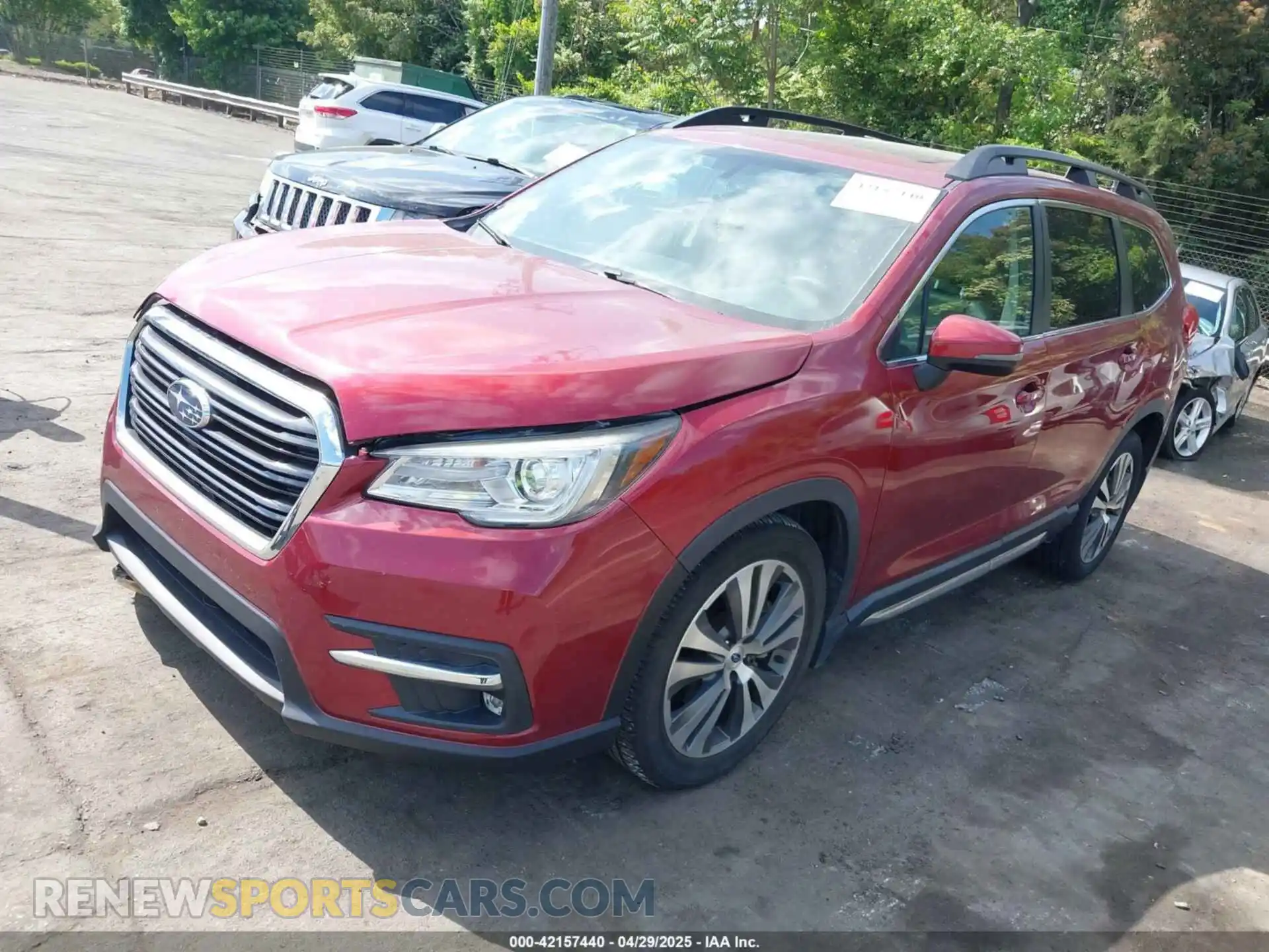 2 Photograph of a damaged car 4S4WMAPDXK3429107 SUBARU ASCENT 2019