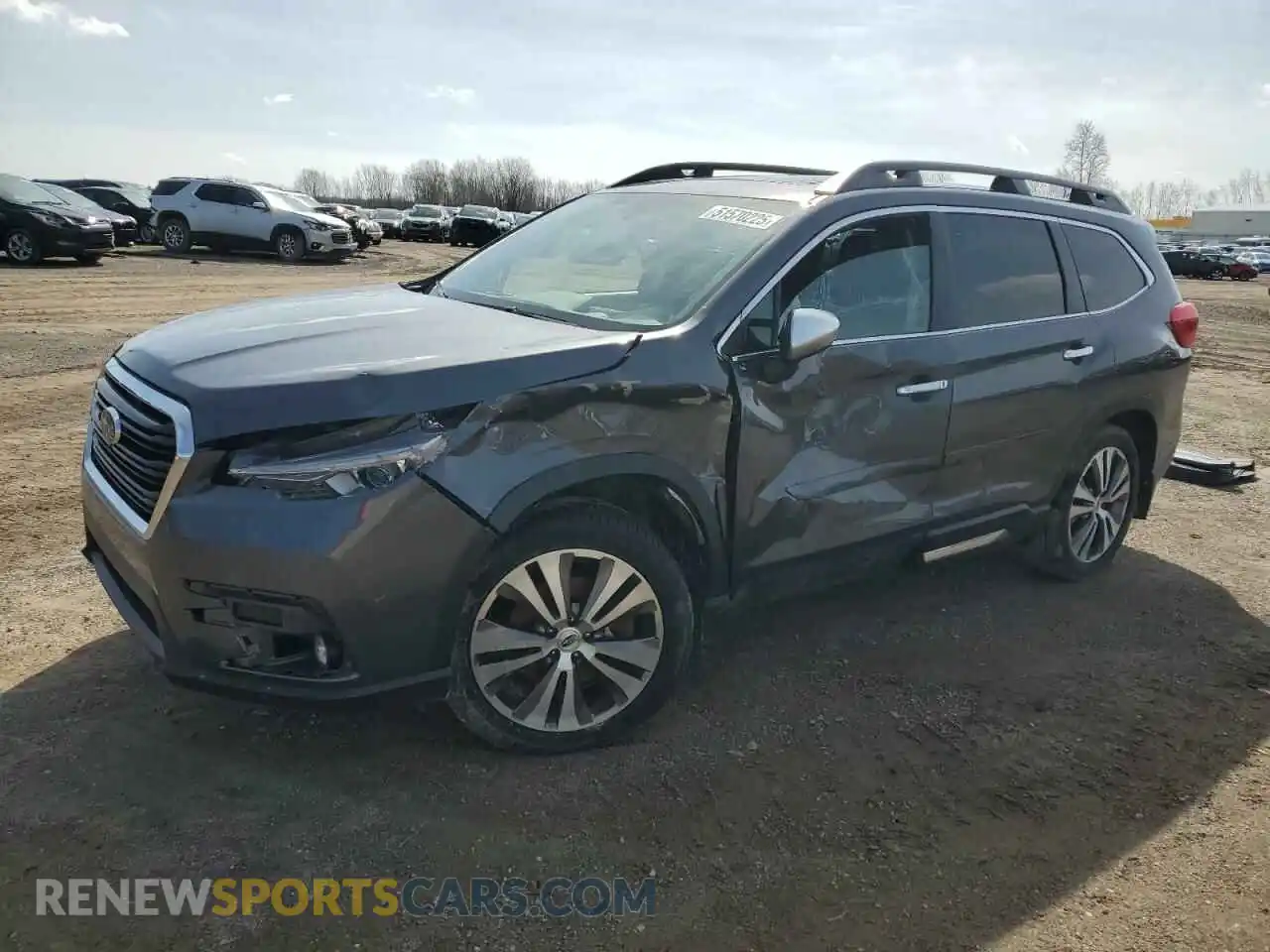 1 Photograph of a damaged car 4S4WMARD0K3428979 SUBARU ASCENT 2019