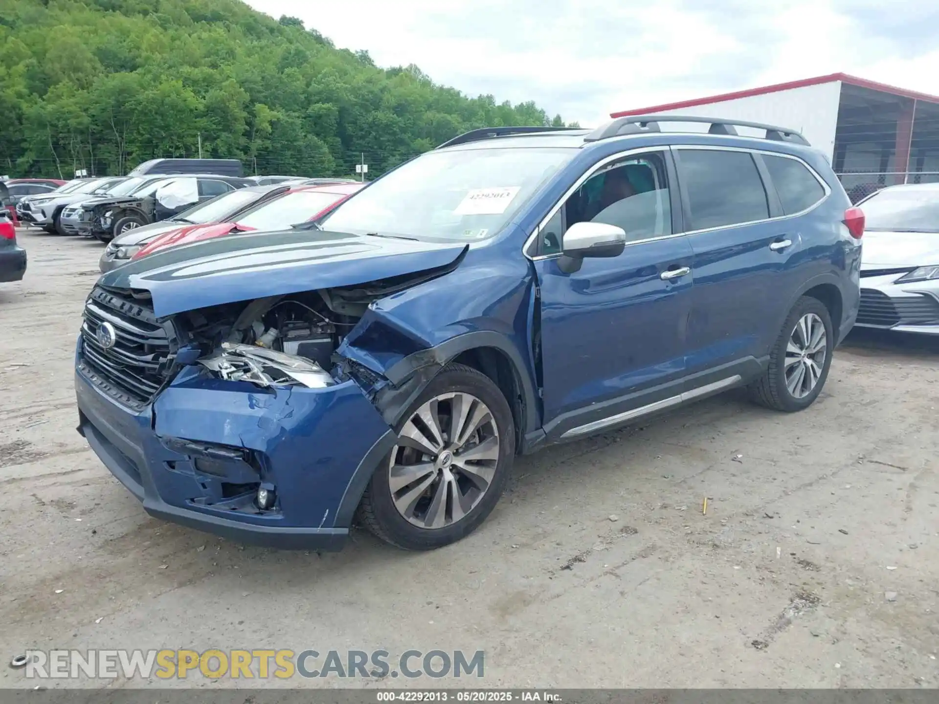 2 Photograph of a damaged car 4S4WMARD2K3430488 SUBARU ASCENT 2019