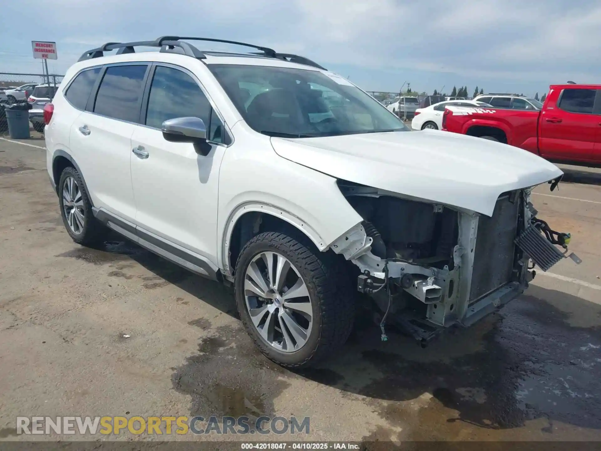 1 Photograph of a damaged car 4S4WMARD3K3460292 SUBARU ASCENT 2019