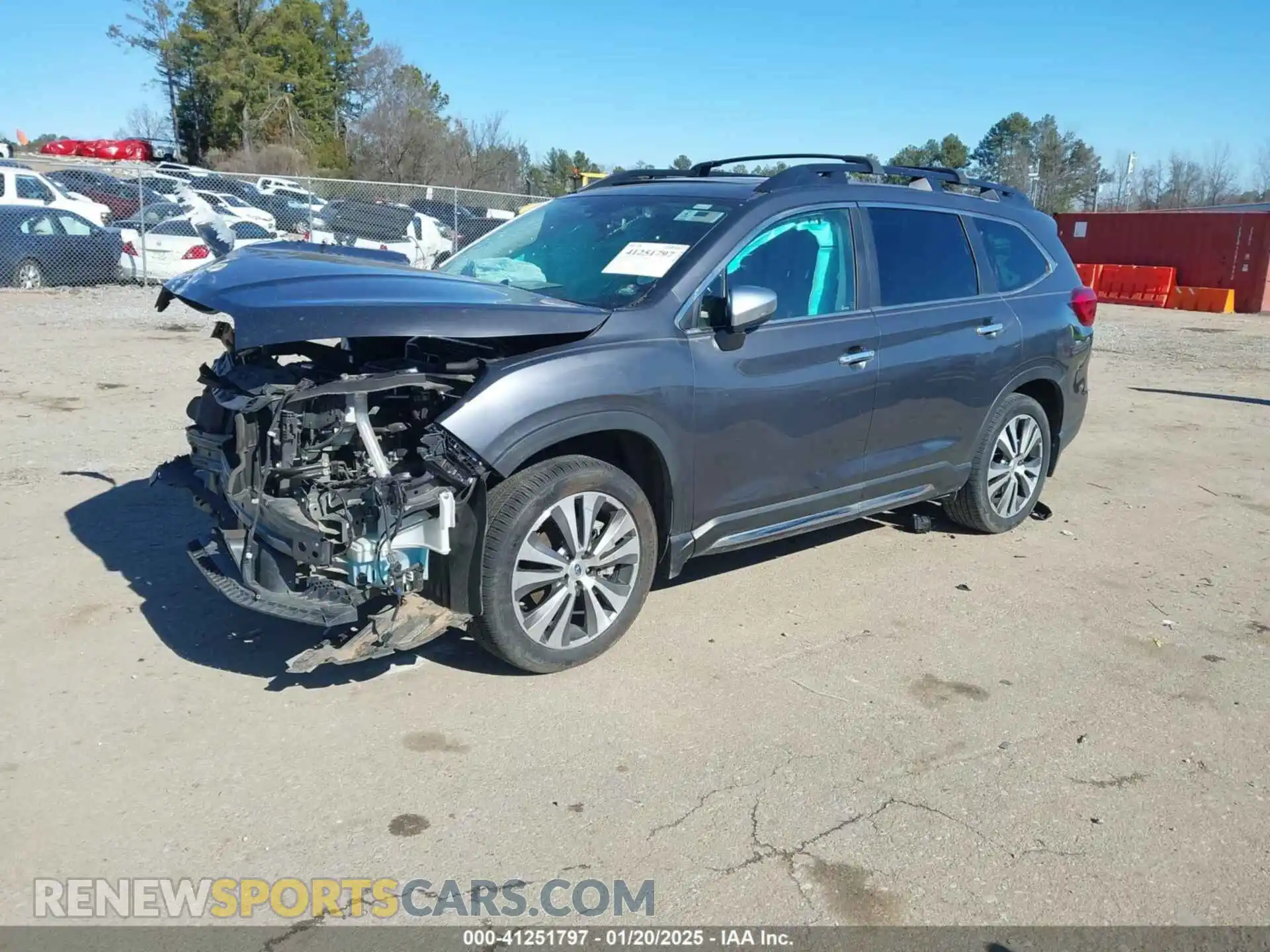 2 Photograph of a damaged car 4S4WMARD6K3470105 SUBARU ASCENT 2019