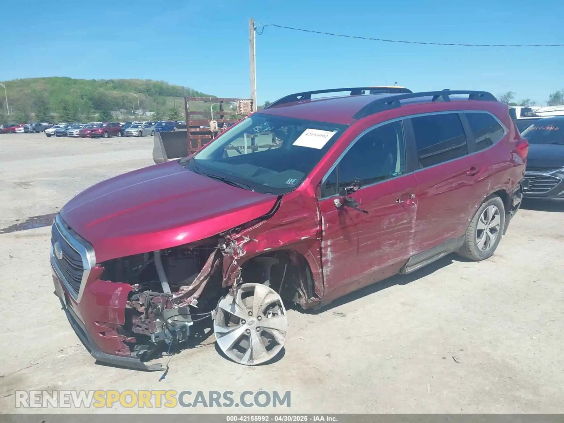 2 Photograph of a damaged car 4S4WMACD2L3438293 SUBARU ASCENT 2020
