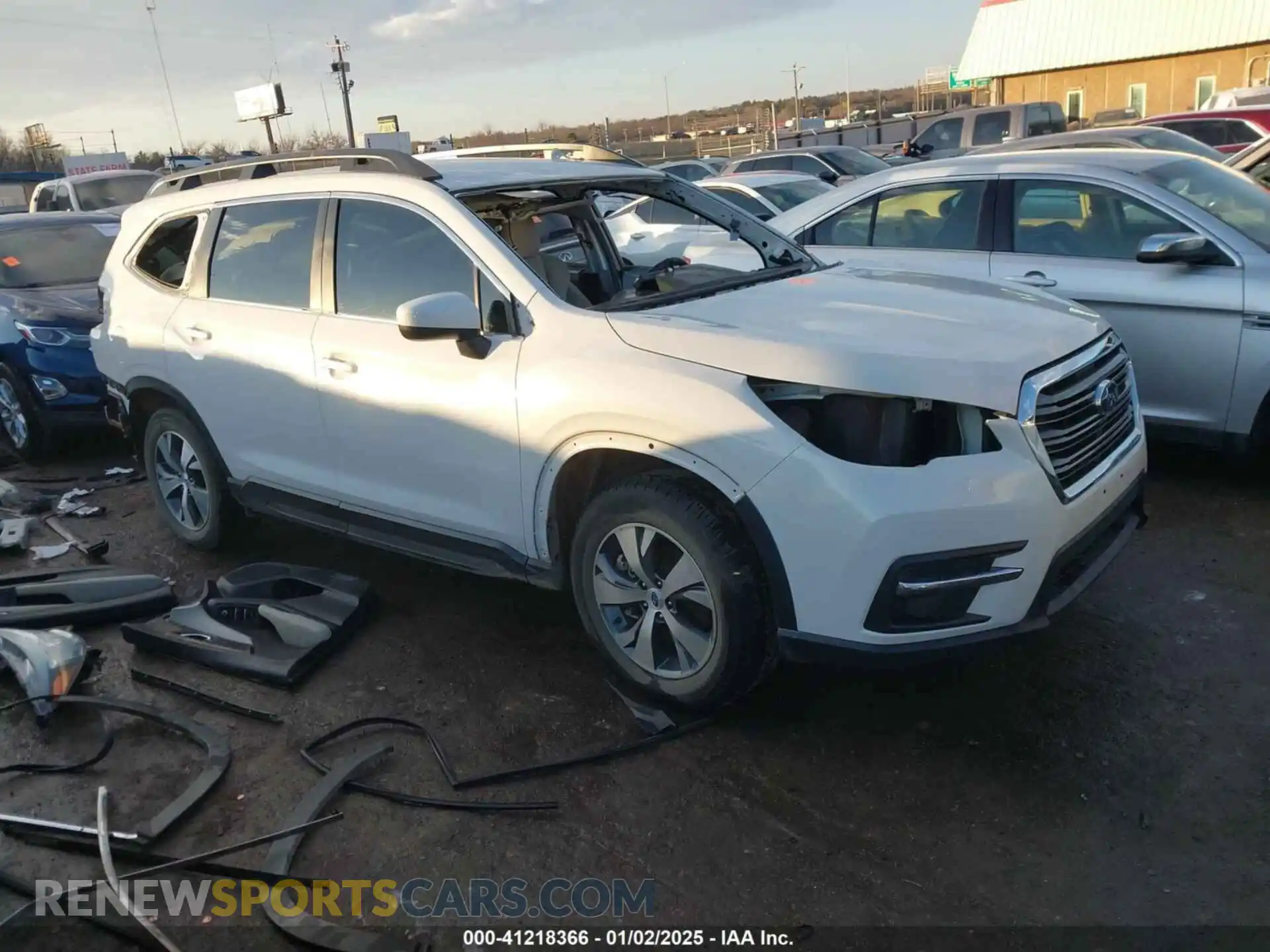 1 Photograph of a damaged car 4S4WMACD4L3451935 SUBARU ASCENT 2020
