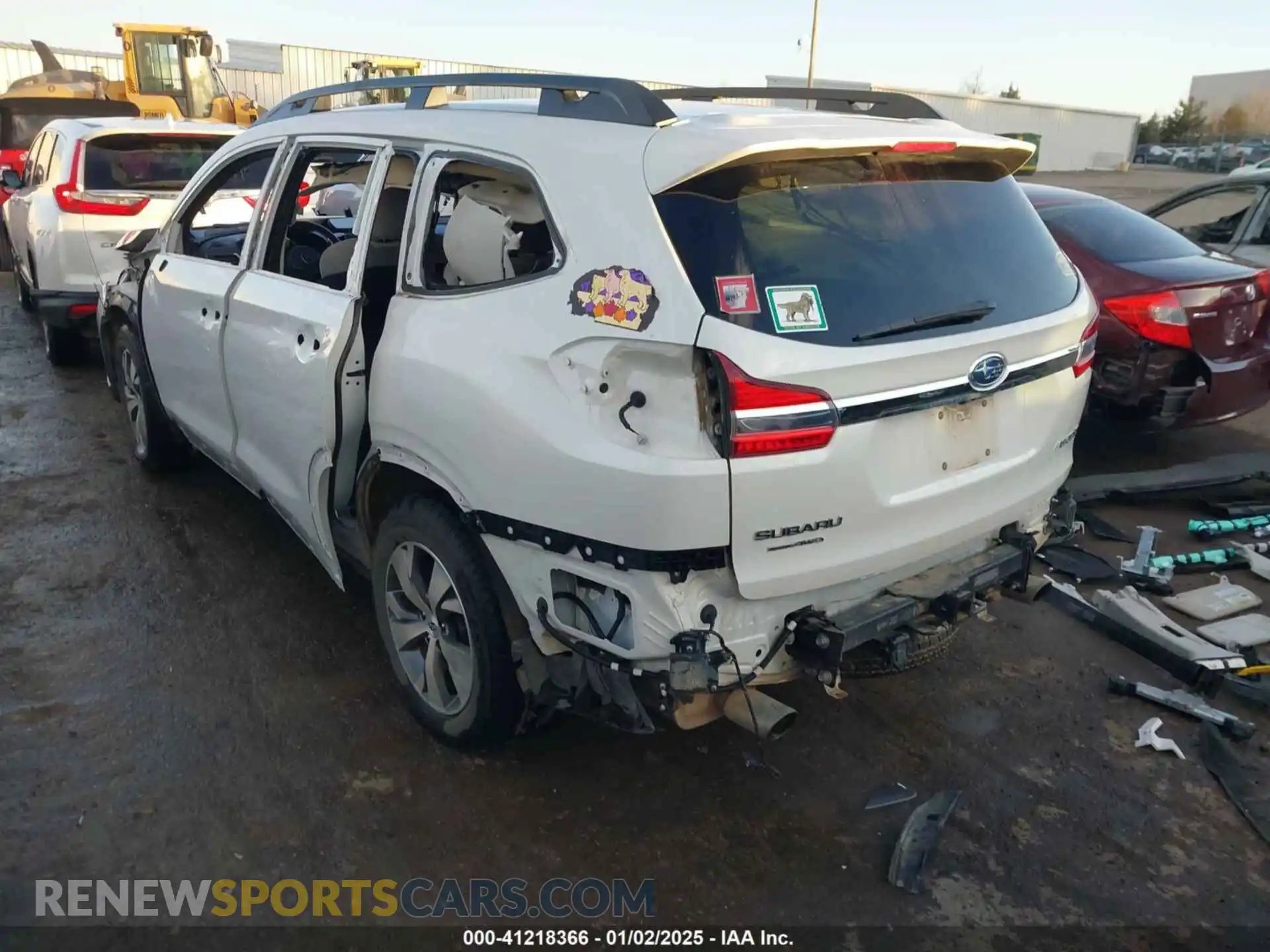 3 Photograph of a damaged car 4S4WMACD4L3451935 SUBARU ASCENT 2020