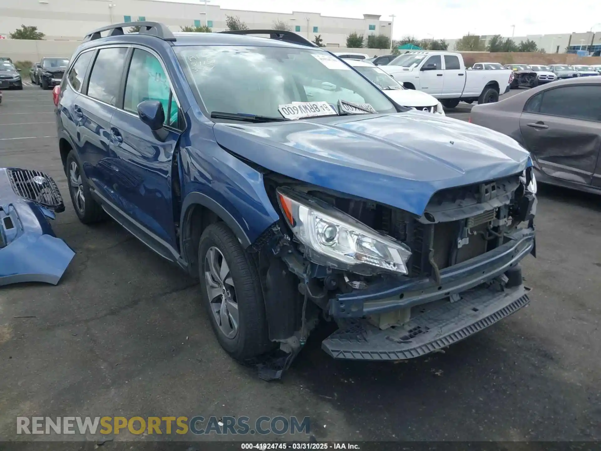 1 Фотография поврежденного автомобиля 4S4WMACD8L3478829 SUBARU ASCENT 2020