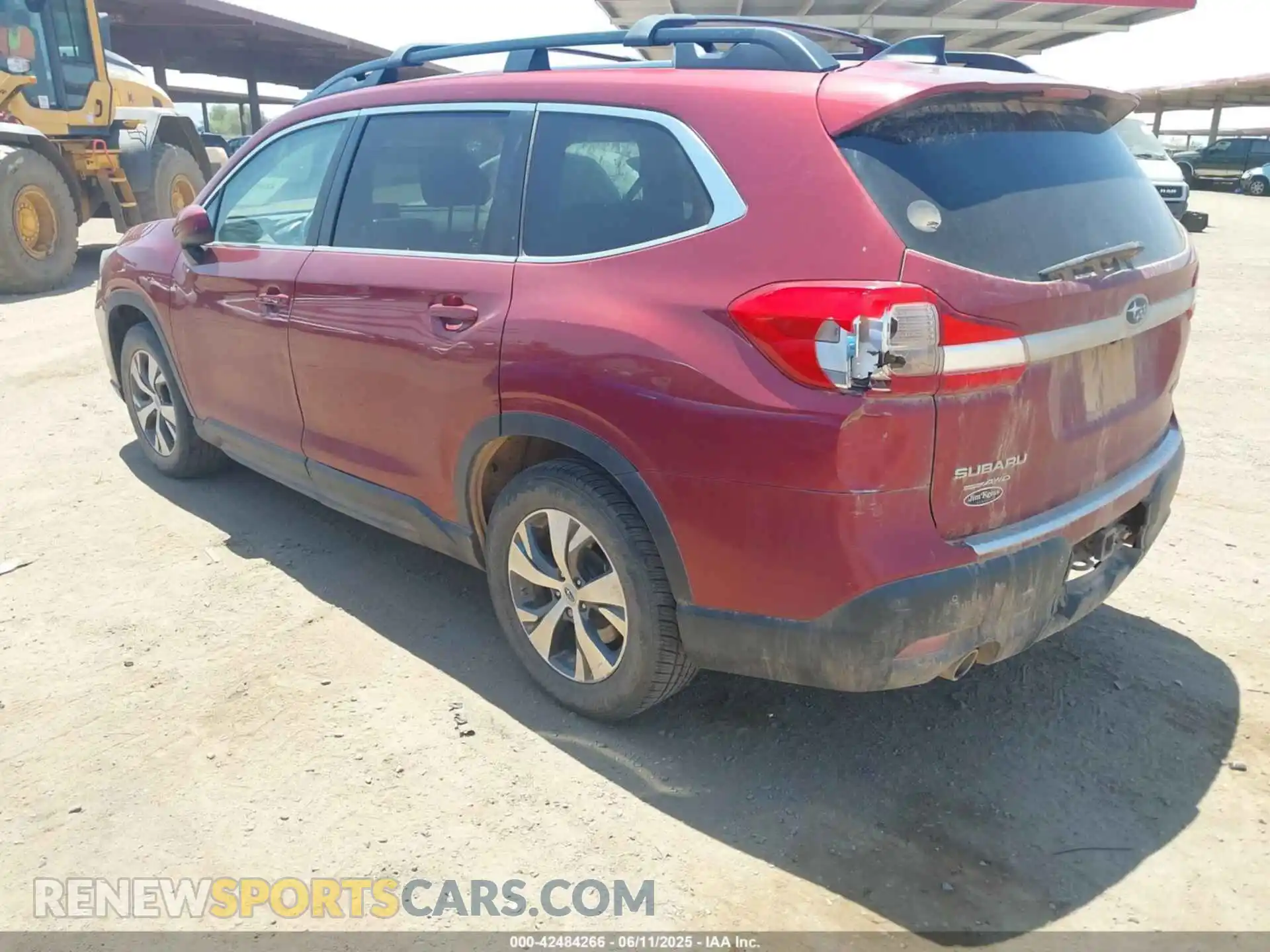 3 Фотография поврежденного автомобиля 4S4WMAFD0L3466993 SUBARU ASCENT 2020