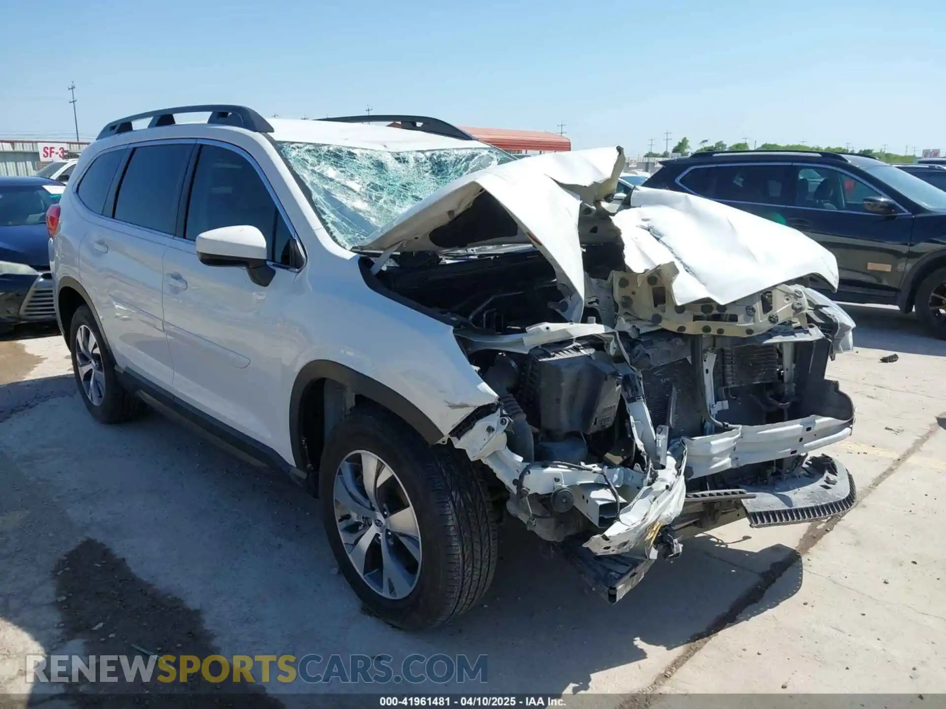 1 Photograph of a damaged car 4S4WMAFD1L3441651 SUBARU ASCENT 2020