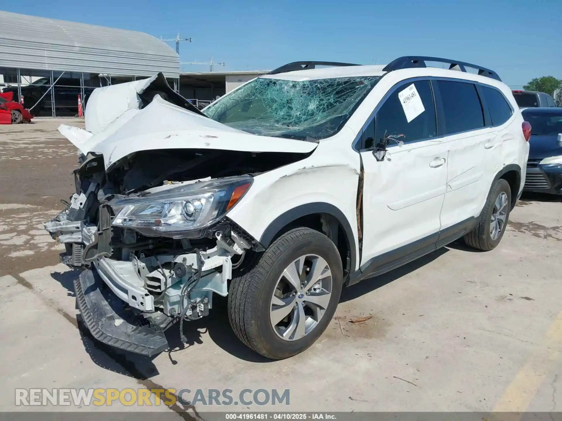 2 Photograph of a damaged car 4S4WMAFD1L3441651 SUBARU ASCENT 2020