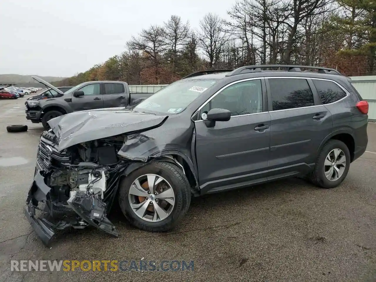 1 Photograph of a damaged car 4S4WMAFD7L3434610 SUBARU ASCENT 2020