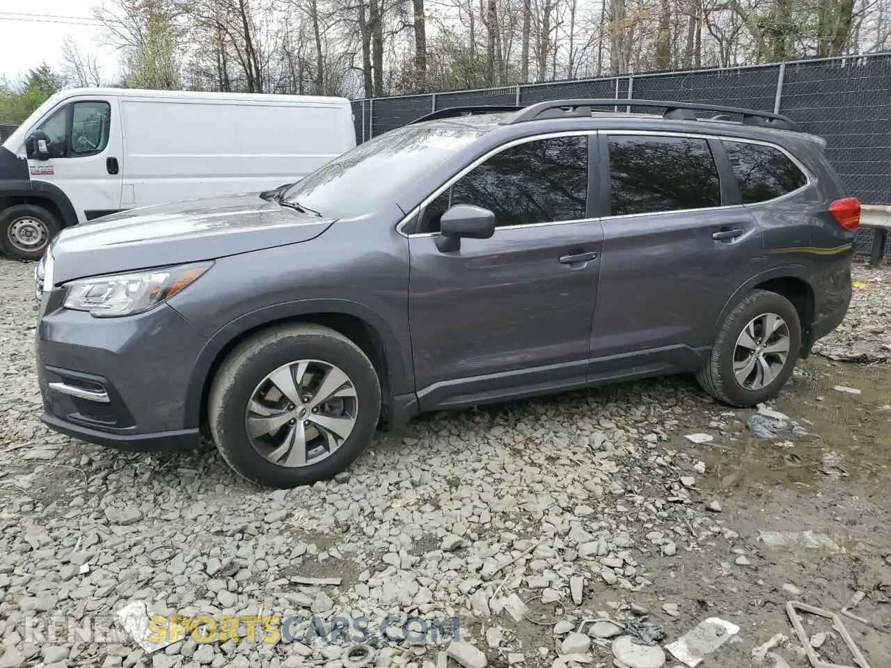 1 Photograph of a damaged car 4S4WMAFD7L3464223 SUBARU ASCENT 2020