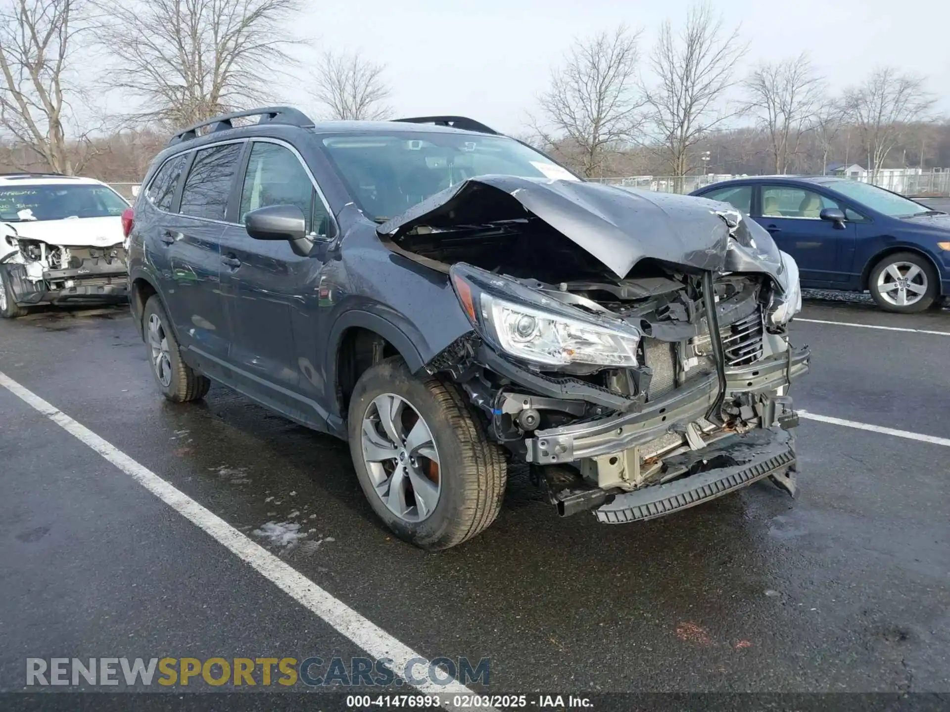1 Photograph of a damaged car 4S4WMAFD9L3457600 SUBARU ASCENT 2020