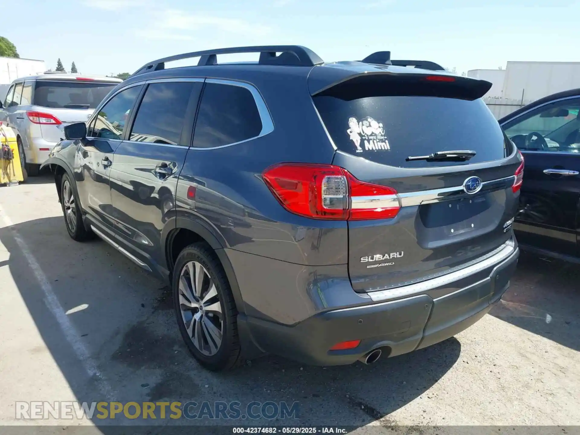3 Photograph of a damaged car 4S4WMALD3L3477880 SUBARU ASCENT 2020
