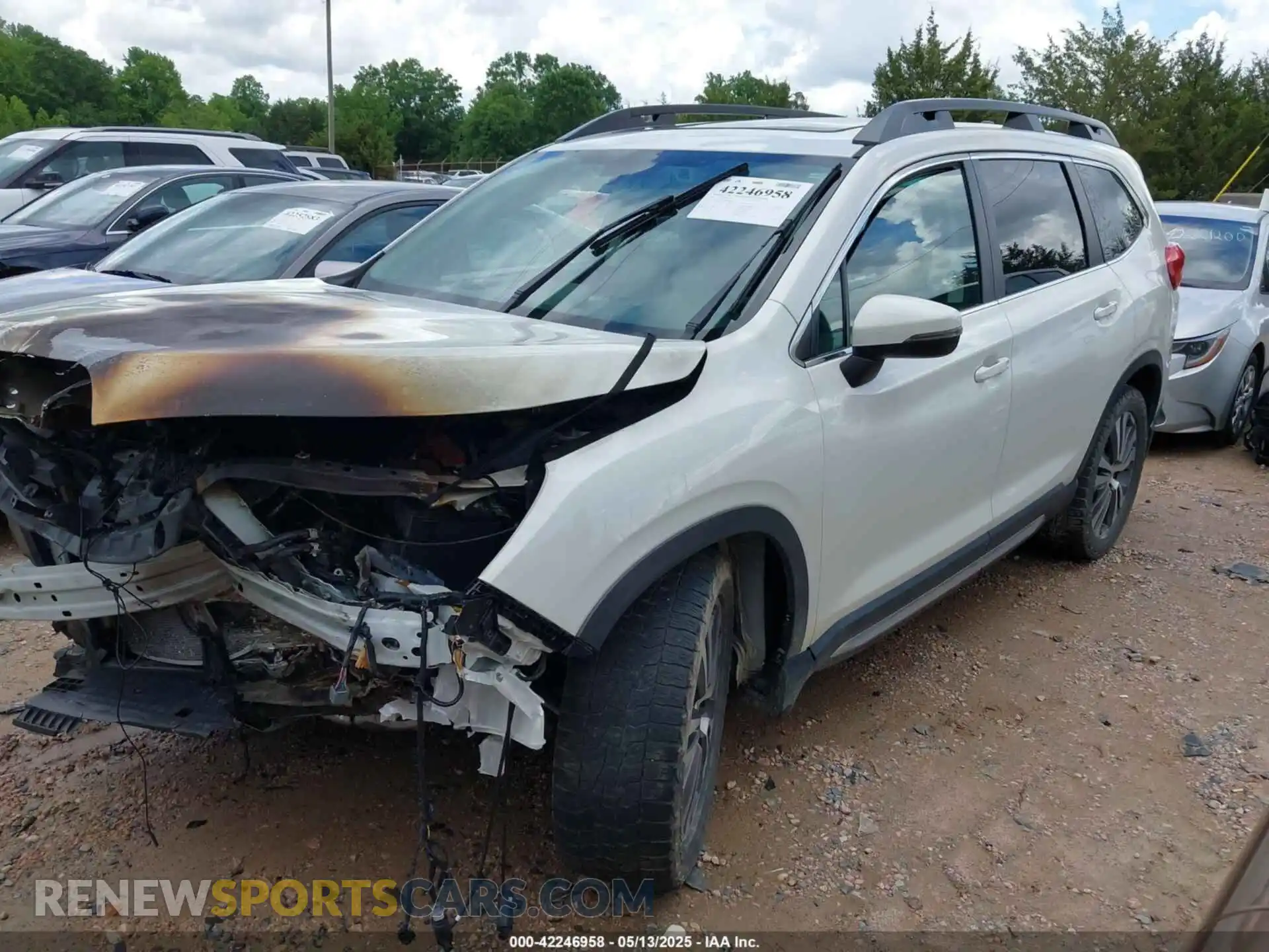 2 Фотография поврежденного автомобиля 4S4WMALD8L3480516 SUBARU ASCENT 2020