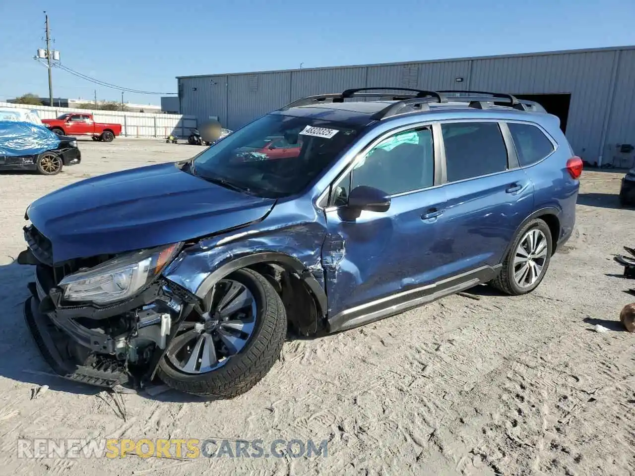 1 Photograph of a damaged car 4S4WMAPD2L3415008 SUBARU ASCENT 2020