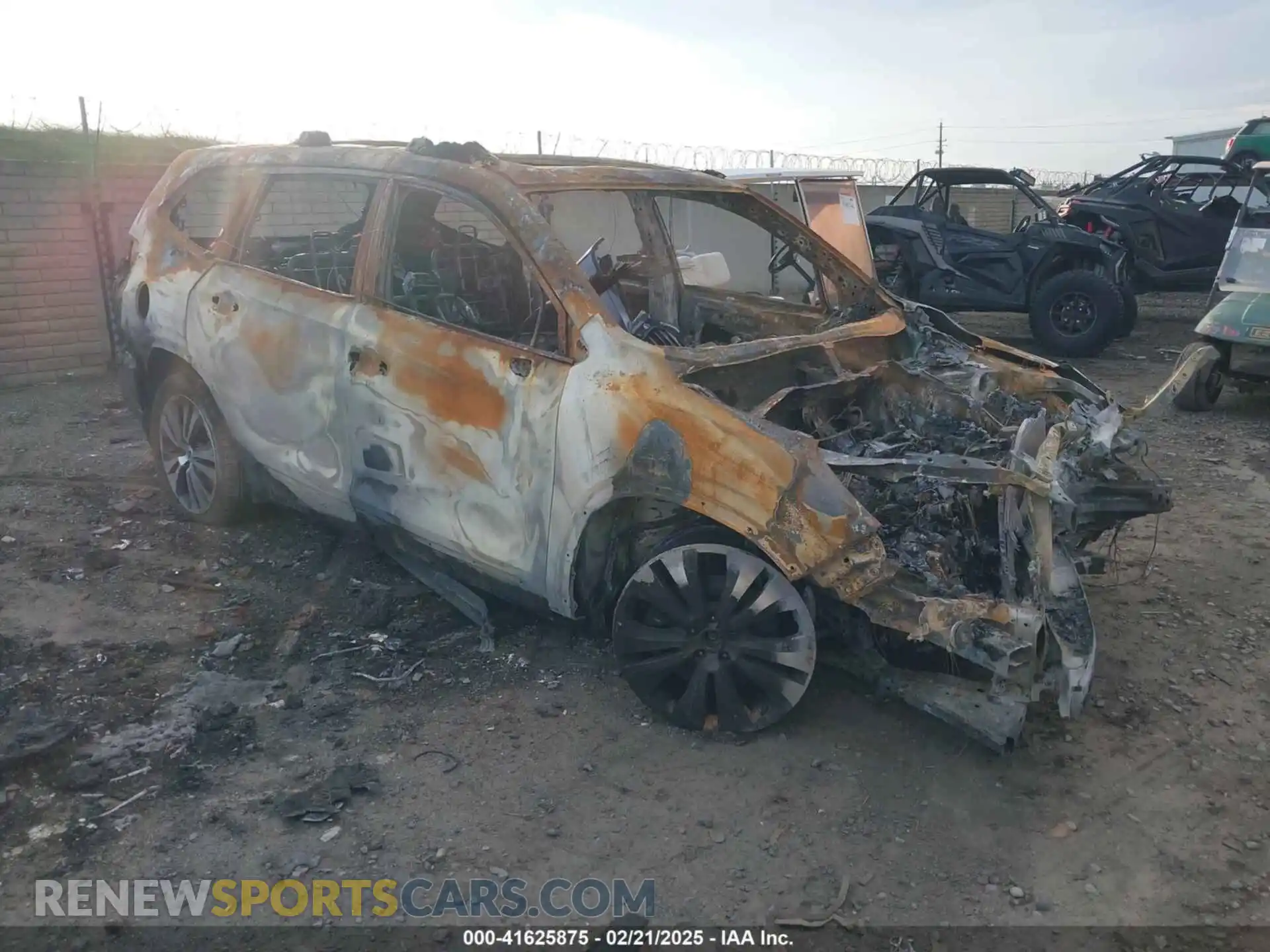 1 Photograph of a damaged car 4S4WMAPD2L3451362 SUBARU ASCENT 2020