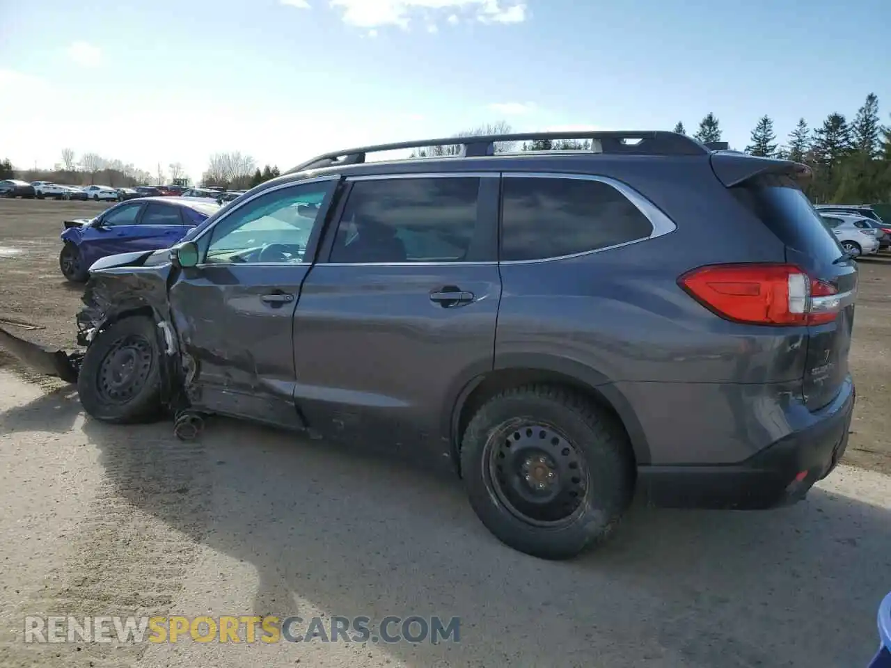 2 fotografías del automóvil dañado 4S4WMAPD2L3475208 SUBARU ASCENT 2020