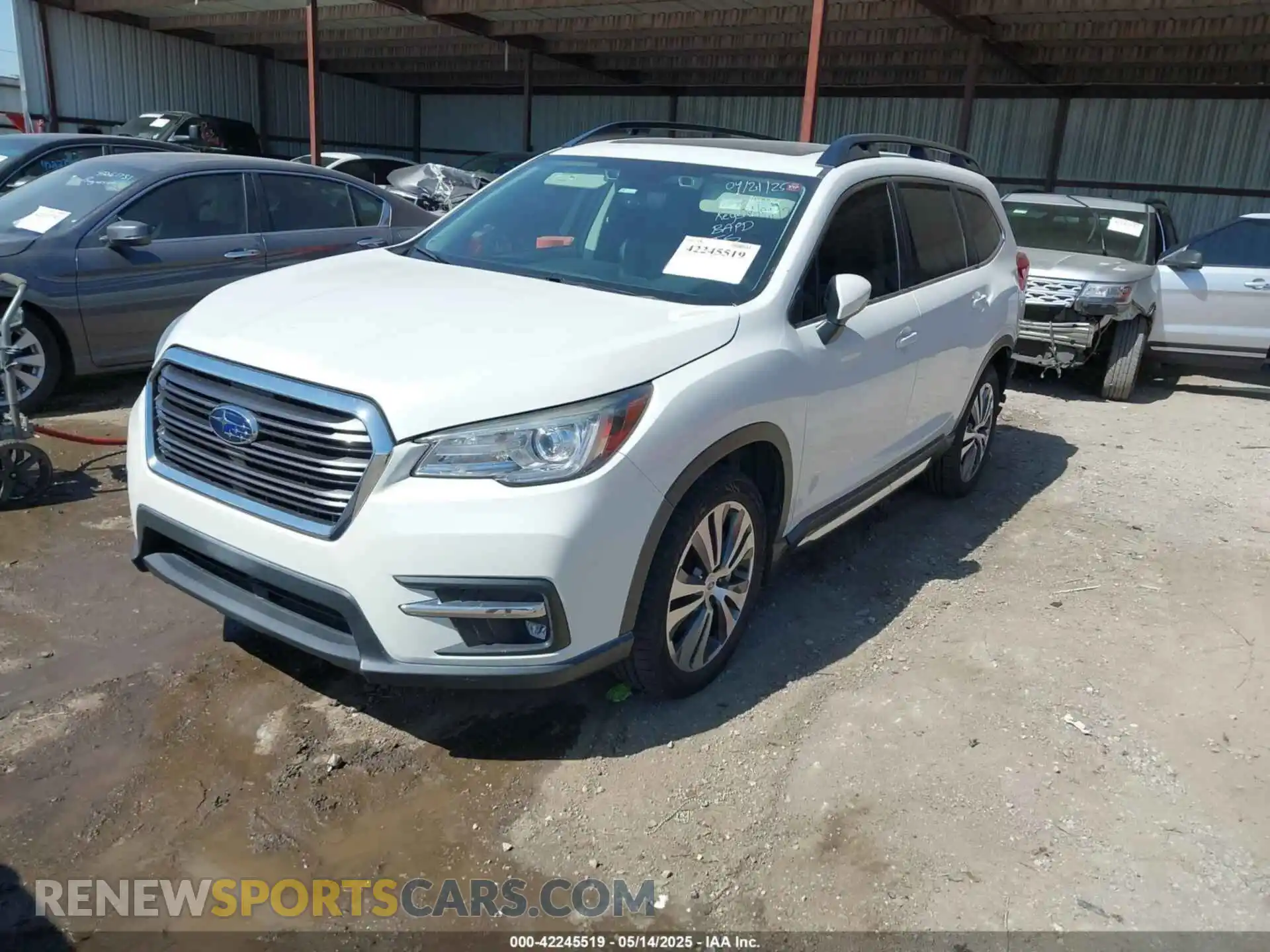 2 Photograph of a damaged car 4S4WMAPDXL3421851 SUBARU ASCENT 2020