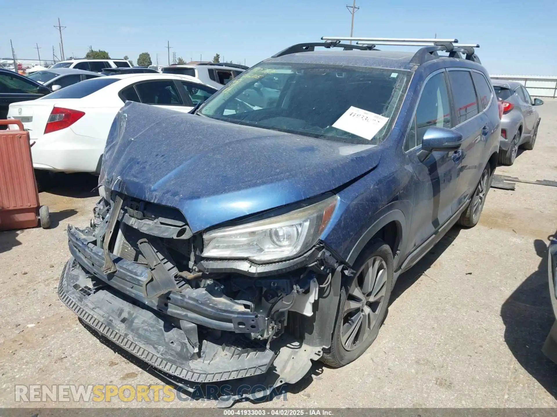 2 Photograph of a damaged car 4S4WMAPDXL3431165 SUBARU ASCENT 2020