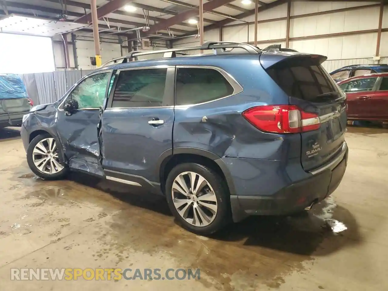 2 fotografías del automóvil dañado 4S4WMARD5L3405036 SUBARU ASCENT 2020