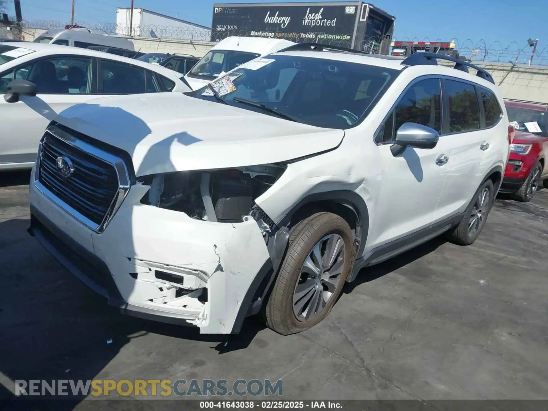 2 Фотография поврежденного автомобиля 4S4WMARD8L3439259 SUBARU ASCENT 2020