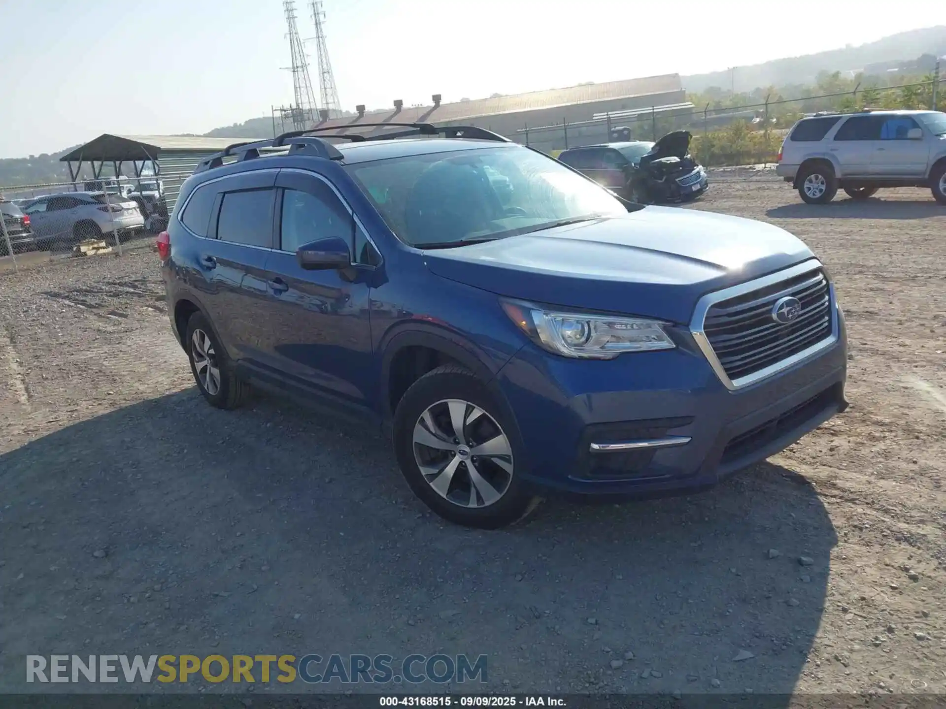 1 Photograph of a damaged car 4S4WMABD5M3438100 SUBARU ASCENT 2021