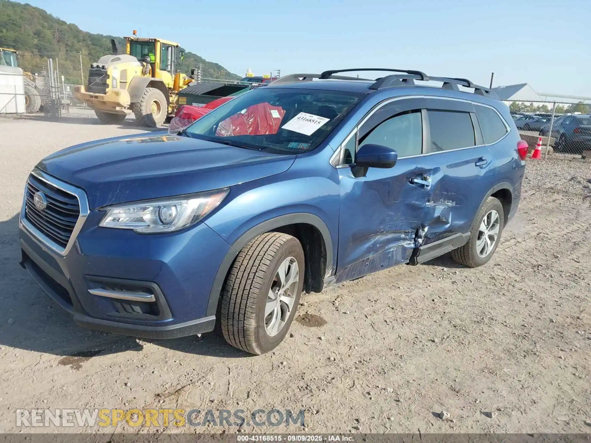 2 Photograph of a damaged car 4S4WMABD5M3438100 SUBARU ASCENT 2021