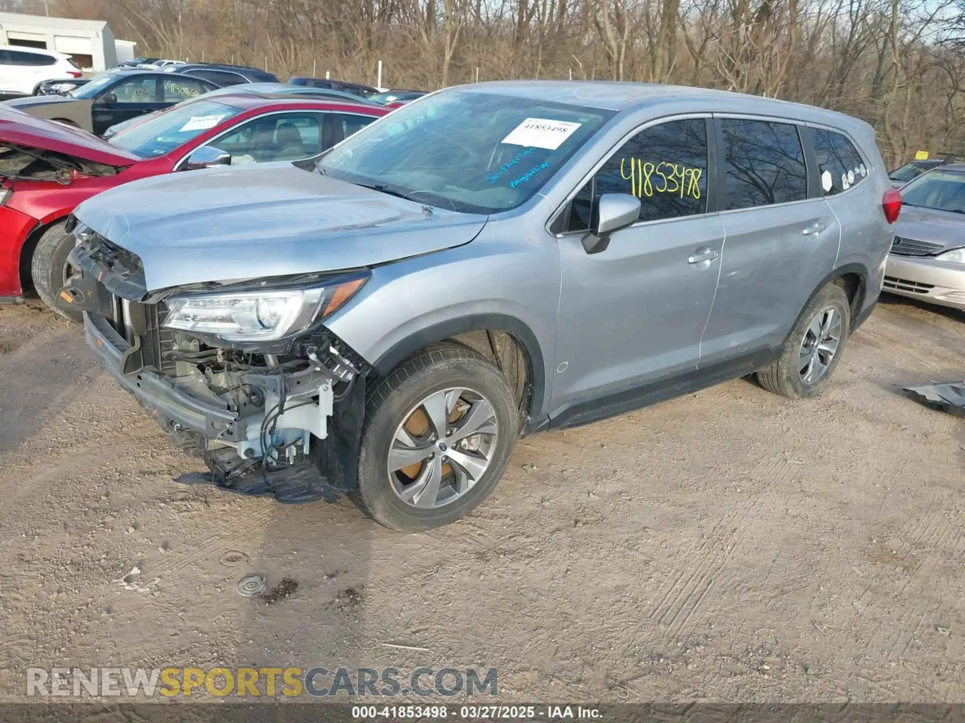 2 Photograph of a damaged car 4S4WMABD8M3448412 SUBARU ASCENT 2021