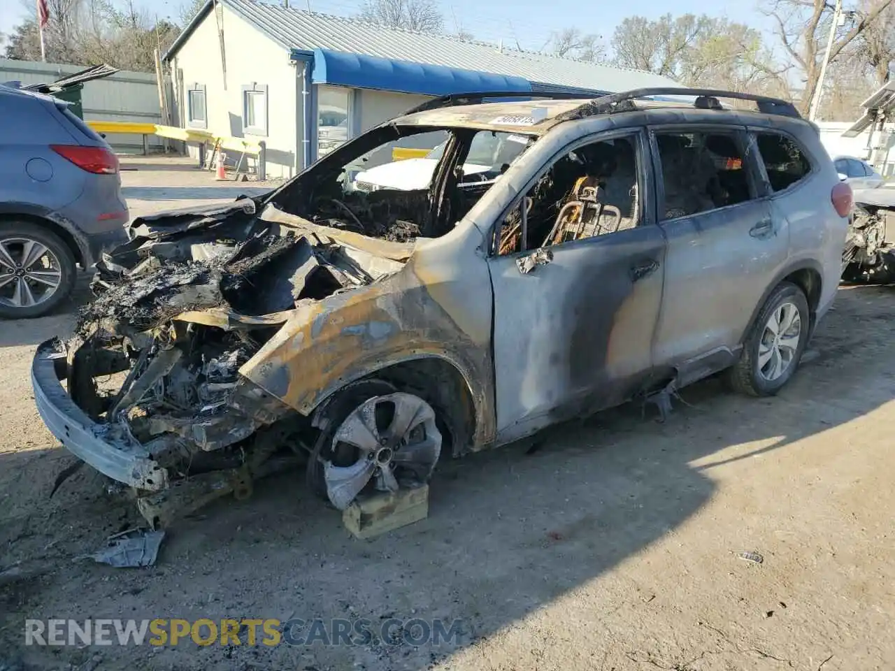 1 Photograph of a damaged car 4S4WMACDXM3457529 SUBARU ASCENT 2021