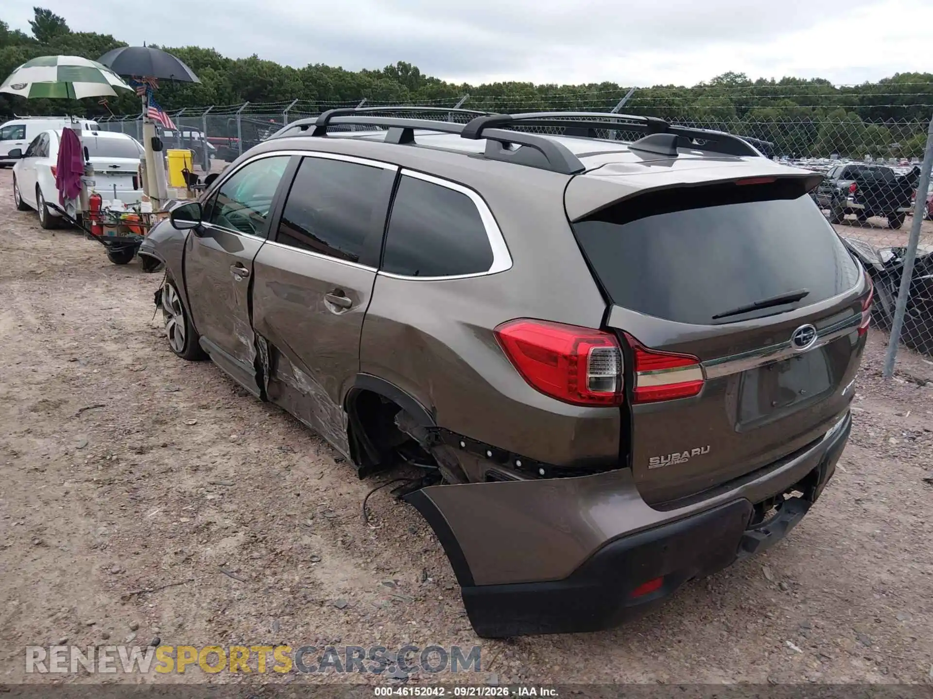 3 Photograph of a damaged car 4S4WMAFD0M3457177 SUBARU ASCENT 2021