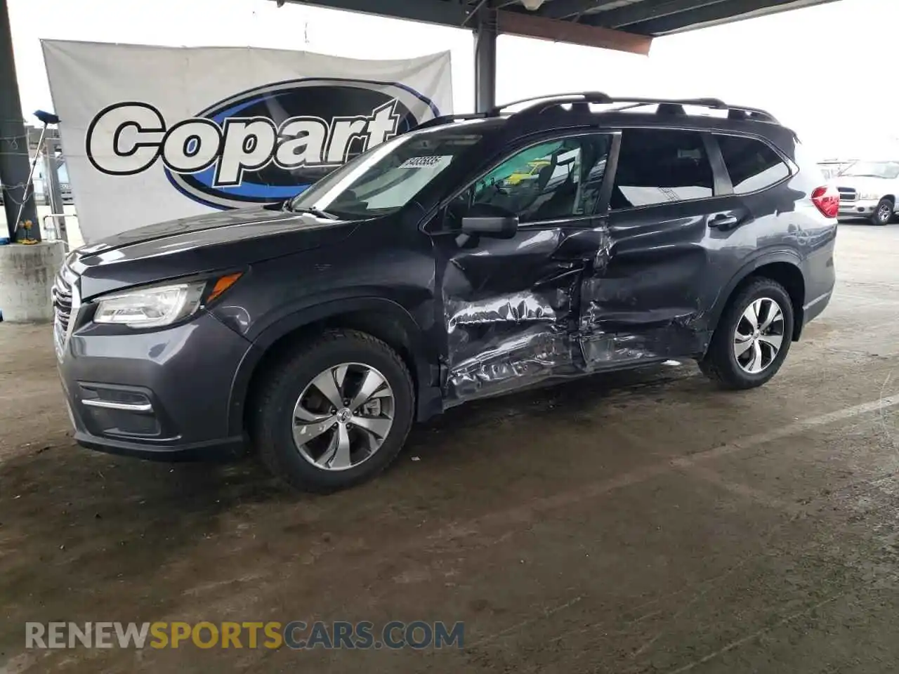 1 Photograph of a damaged car 4S4WMAFD0M3459737 SUBARU ASCENT 2021