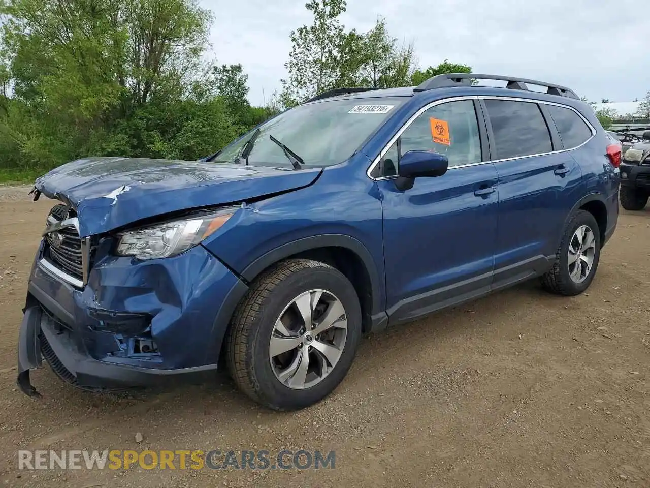 1 Фотография поврежденного автомобиля 4S4WMAFD0M3470138 SUBARU ASCENT 2021