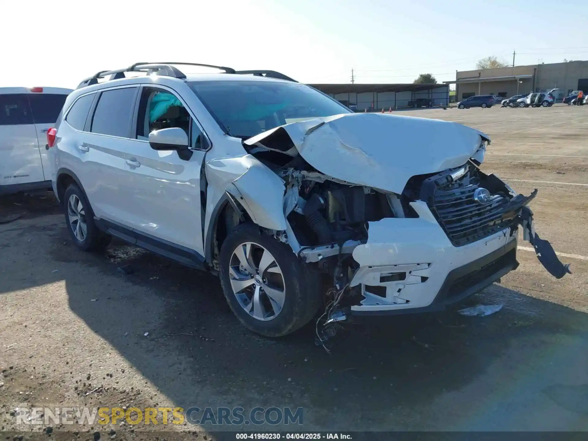 1 Photograph of a damaged car 4S4WMAFD1M3414774 SUBARU ASCENT 2021