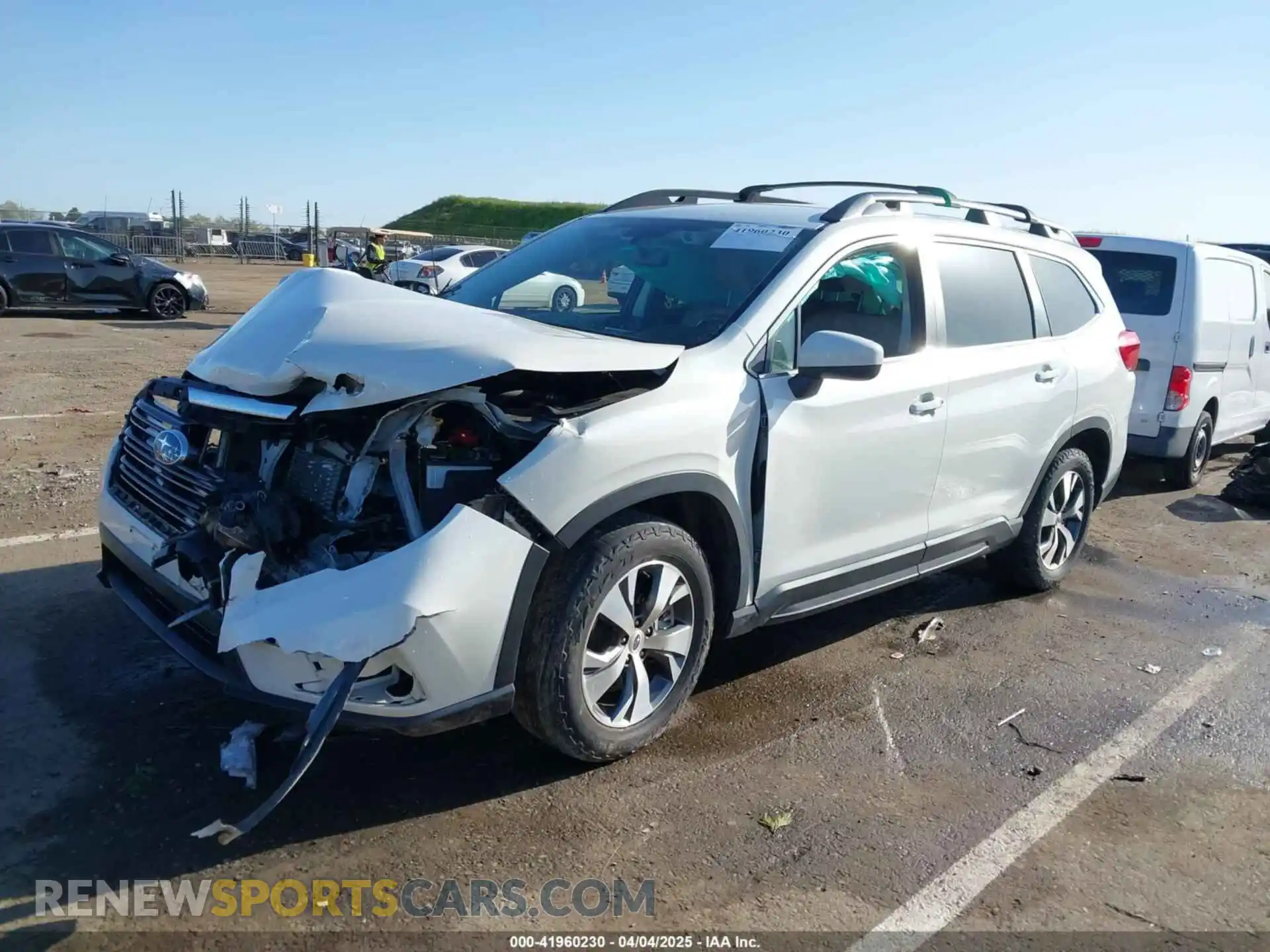 2 Photograph of a damaged car 4S4WMAFD1M3414774 SUBARU ASCENT 2021