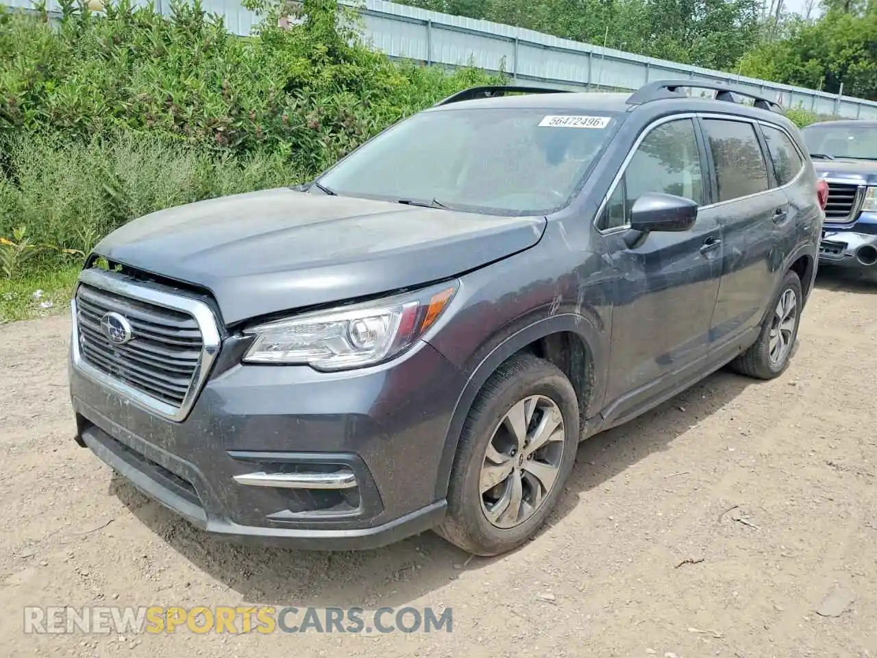 1 Photograph of a damaged car 4S4WMAFD1M3443613 SUBARU ASCENT 2021