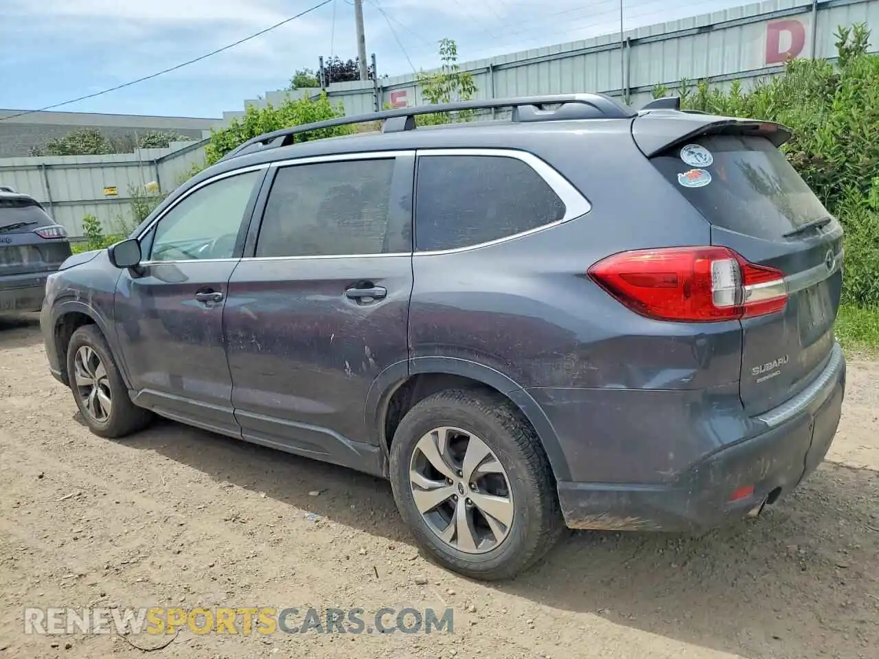 2 Photograph of a damaged car 4S4WMAFD1M3443613 SUBARU ASCENT 2021