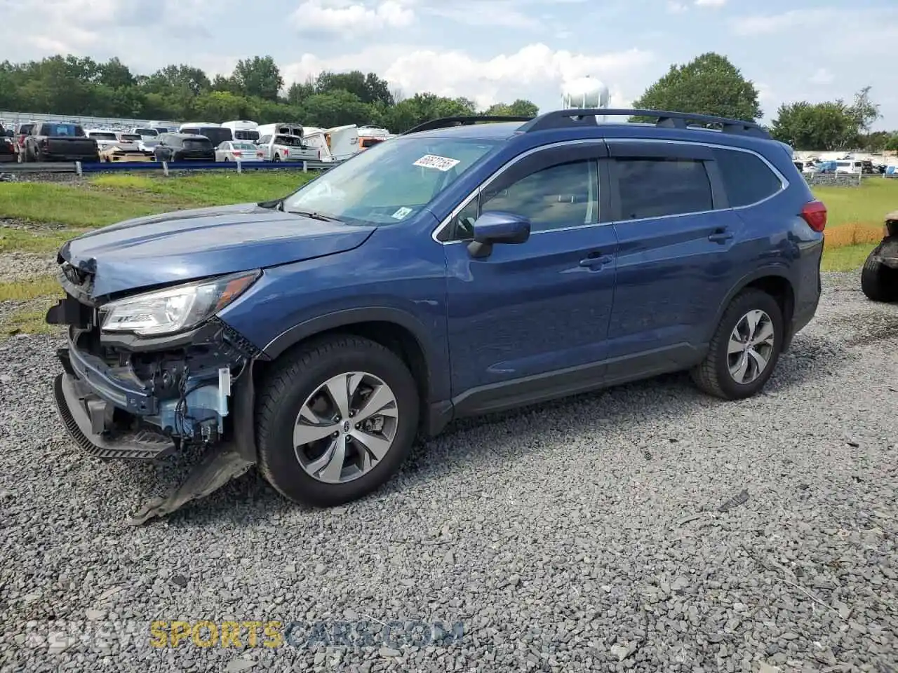 1 Photograph of a damaged car 4S4WMAFD1M3456216 SUBARU ASCENT 2021