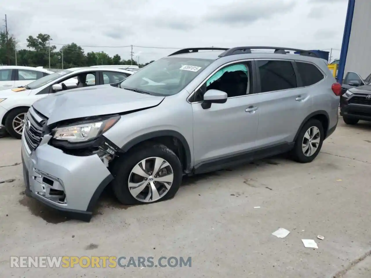 1 Photograph of a damaged car 4S4WMAFD2M3444463 SUBARU ASCENT 2021