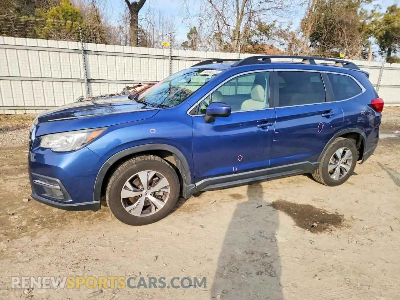 1 Photograph of a damaged car 4S4WMAFD2M3461781 SUBARU ASCENT 2021