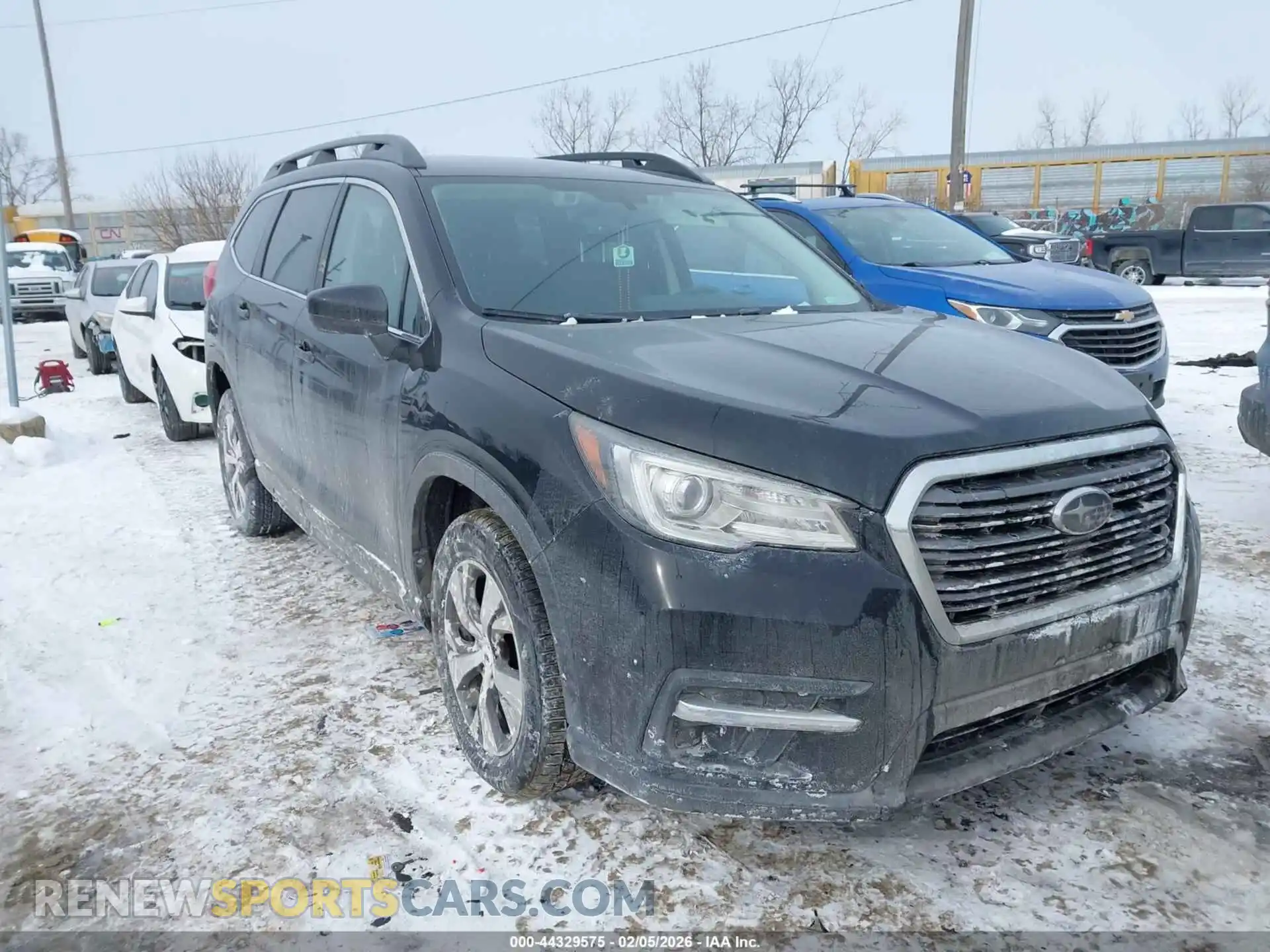 1 Photograph of a damaged car 4S4WMAFD4M3441774 SUBARU ASCENT 2021
