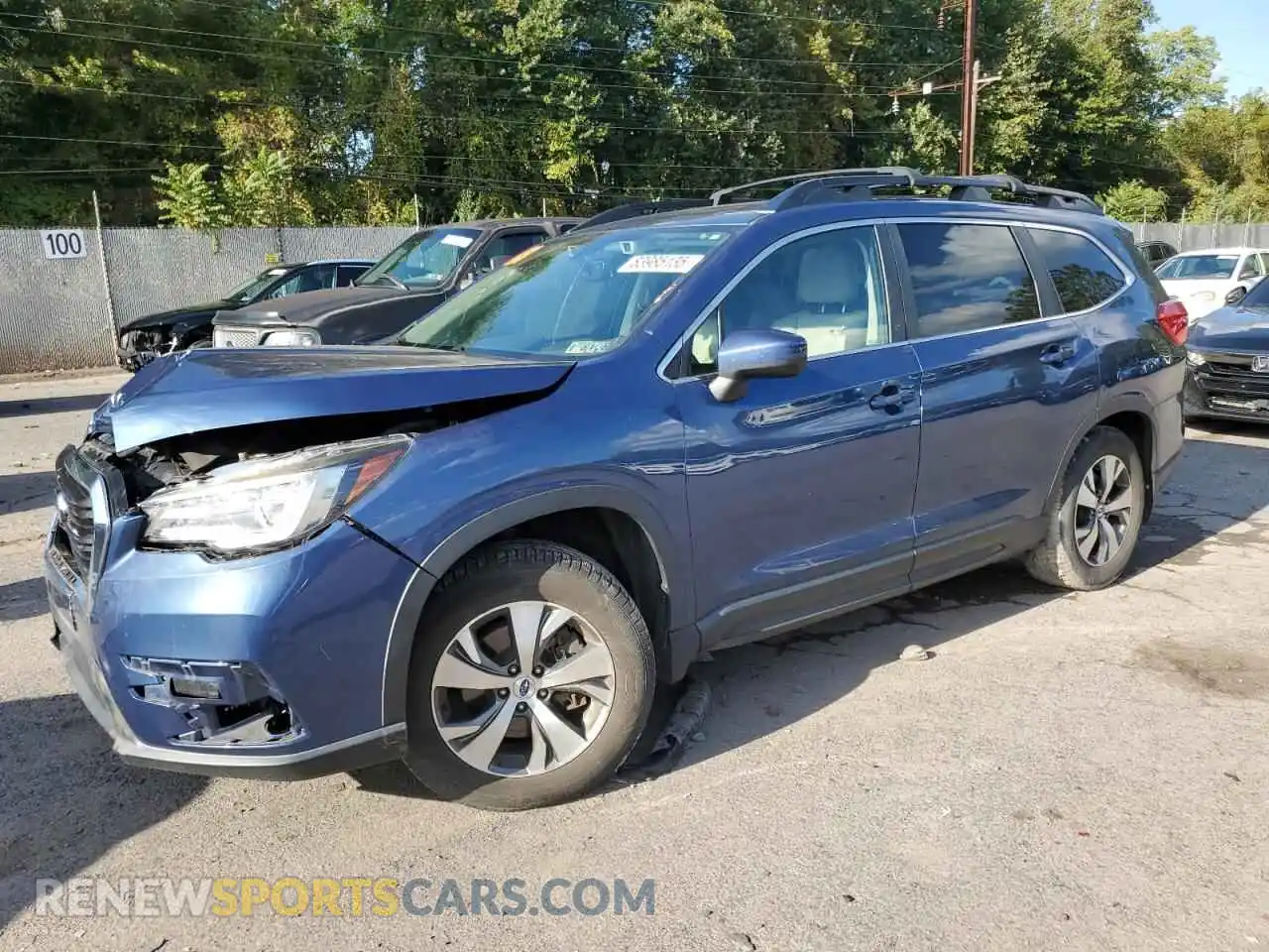 1 Photograph of a damaged car 4S4WMAFD5M3414213 SUBARU ASCENT 2021