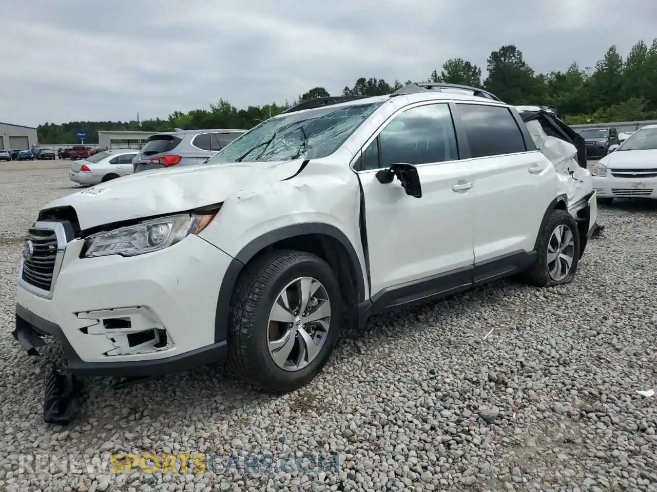 1 Photograph of a damaged car 4S4WMAFD6M3430145 SUBARU ASCENT 2021