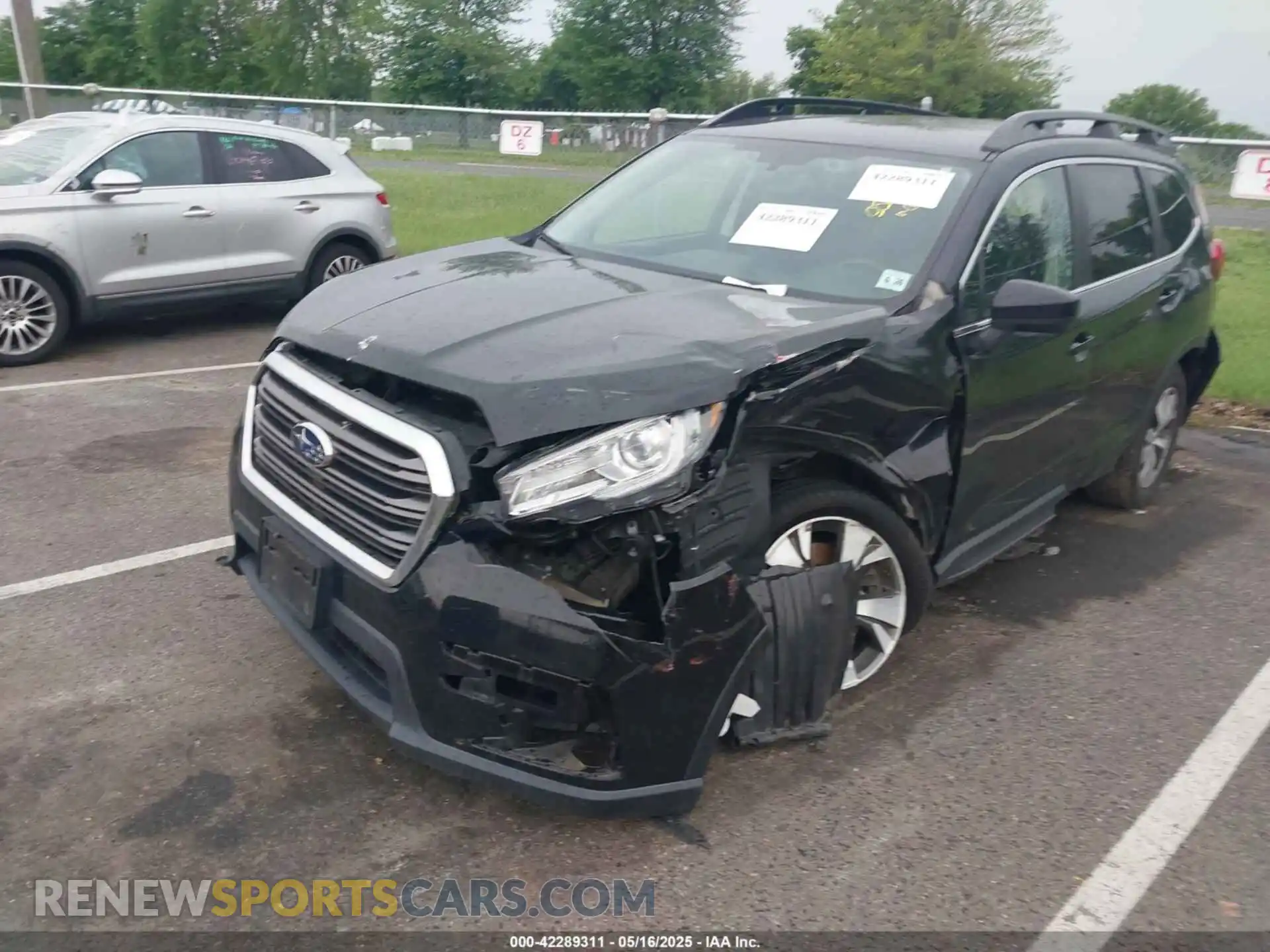 2 fotografías del automóvil dañado 4S4WMAFD9M3448624 SUBARU ASCENT 2021