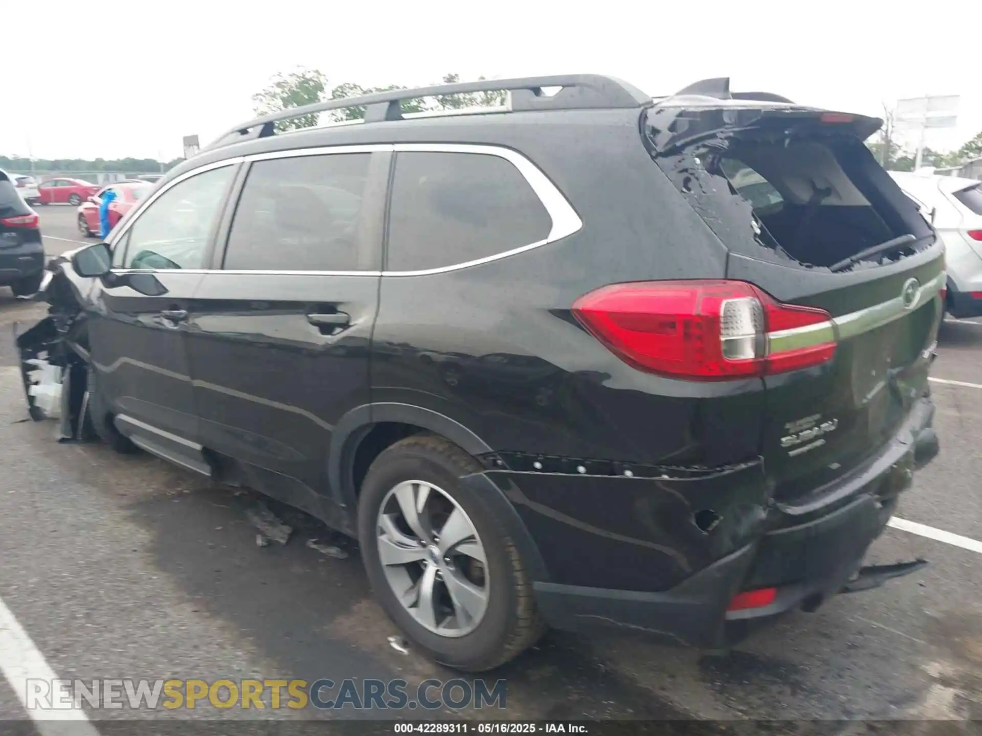 3 fotografías del automóvil dañado 4S4WMAFD9M3448624 SUBARU ASCENT 2021