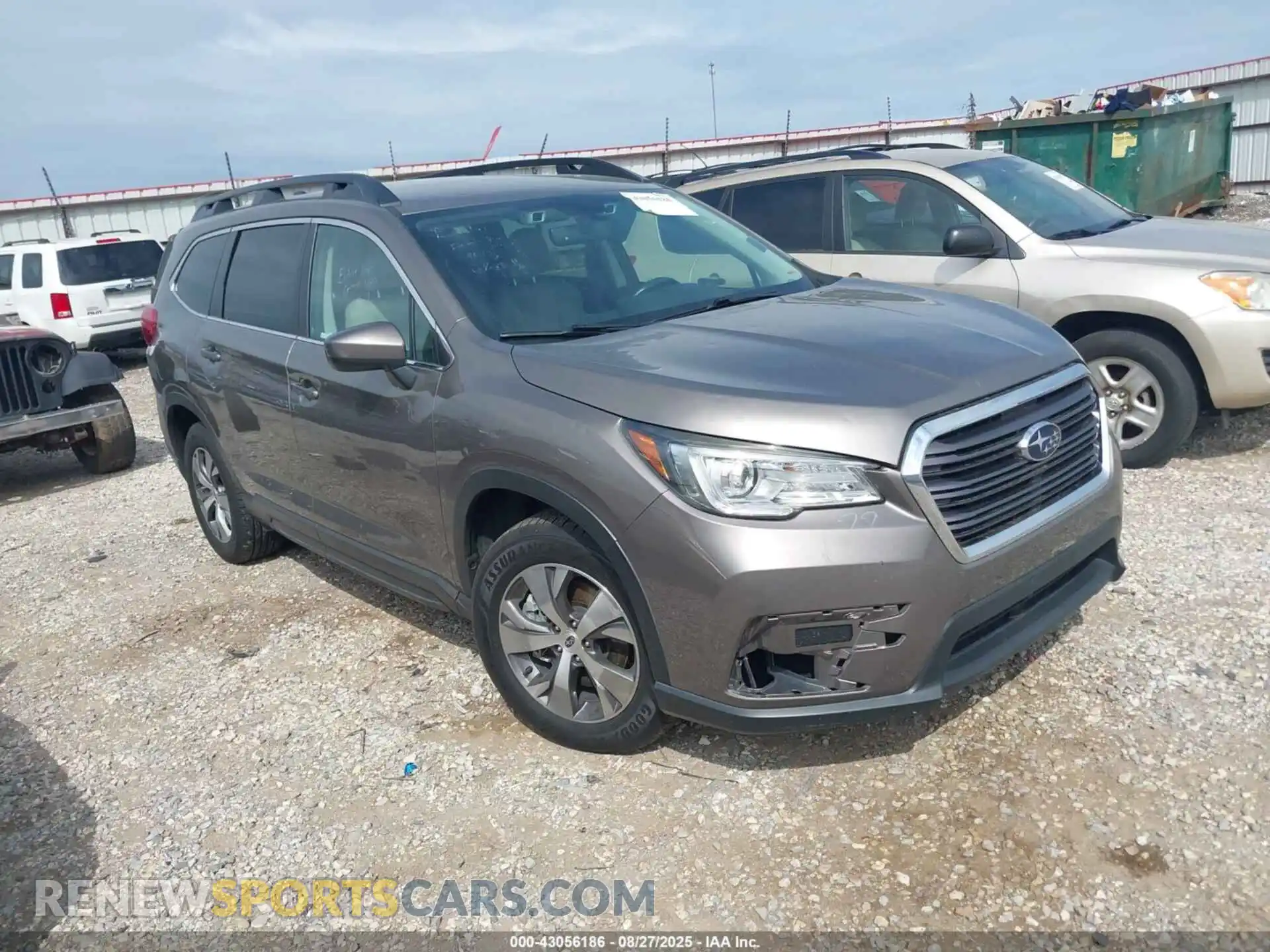 1 Photograph of a damaged car 4S4WMAFDXM3457462 SUBARU ASCENT 2021