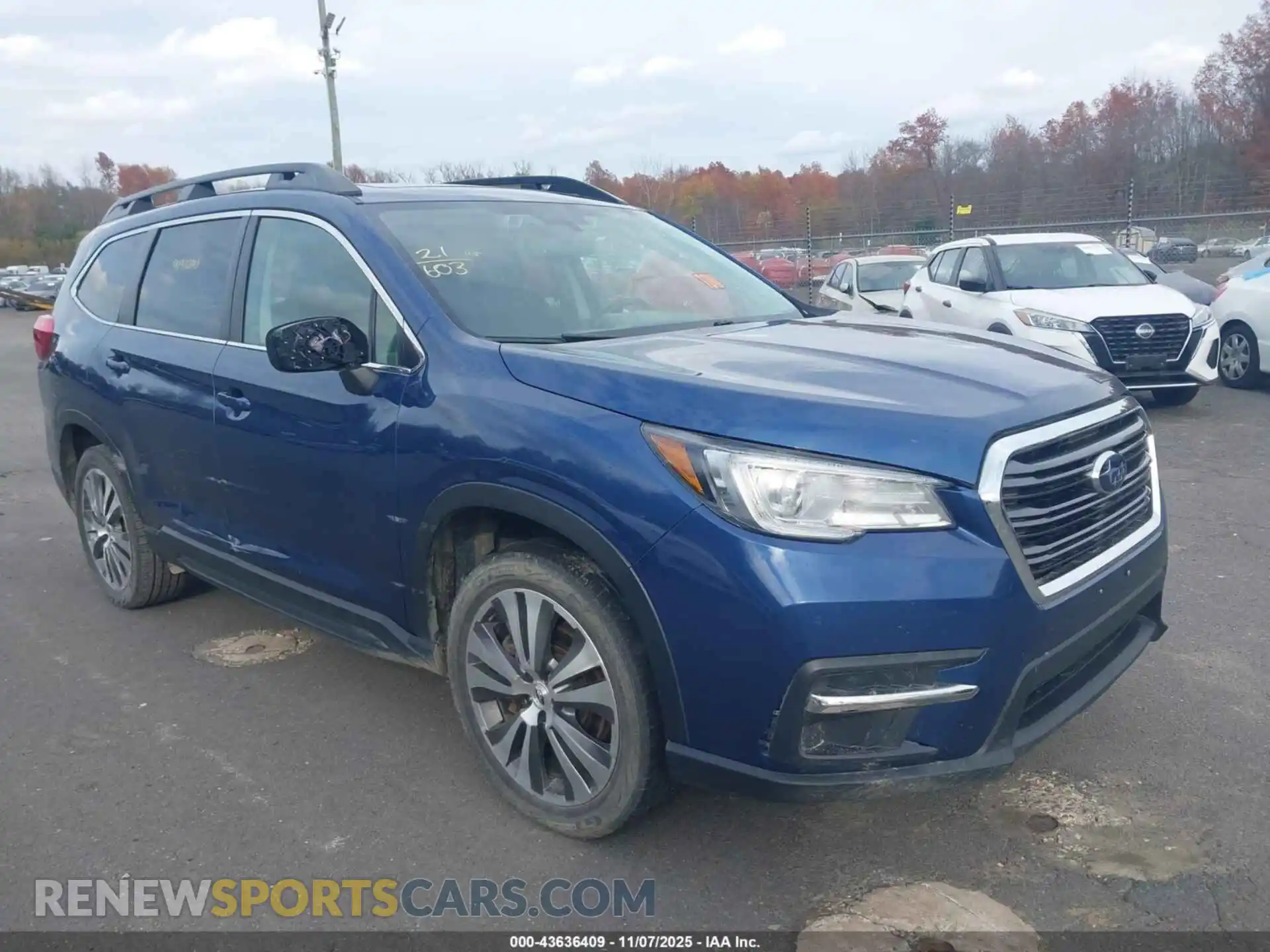 1 fotografías del automóvil dañado 4S4WMAHD1M3447691 SUBARU ASCENT 2021