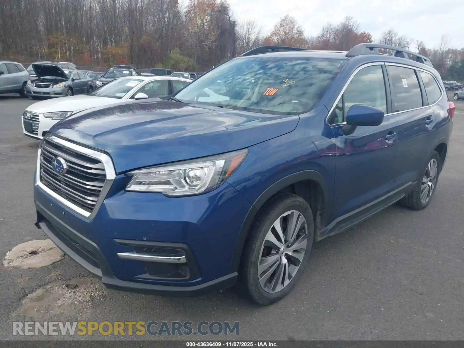 2 fotografías del automóvil dañado 4S4WMAHD1M3447691 SUBARU ASCENT 2021