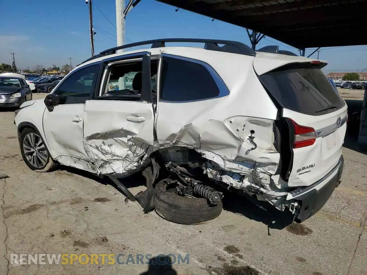 2 Photograph of a damaged car 4S4WMAHD1M3455239 SUBARU ASCENT 2021