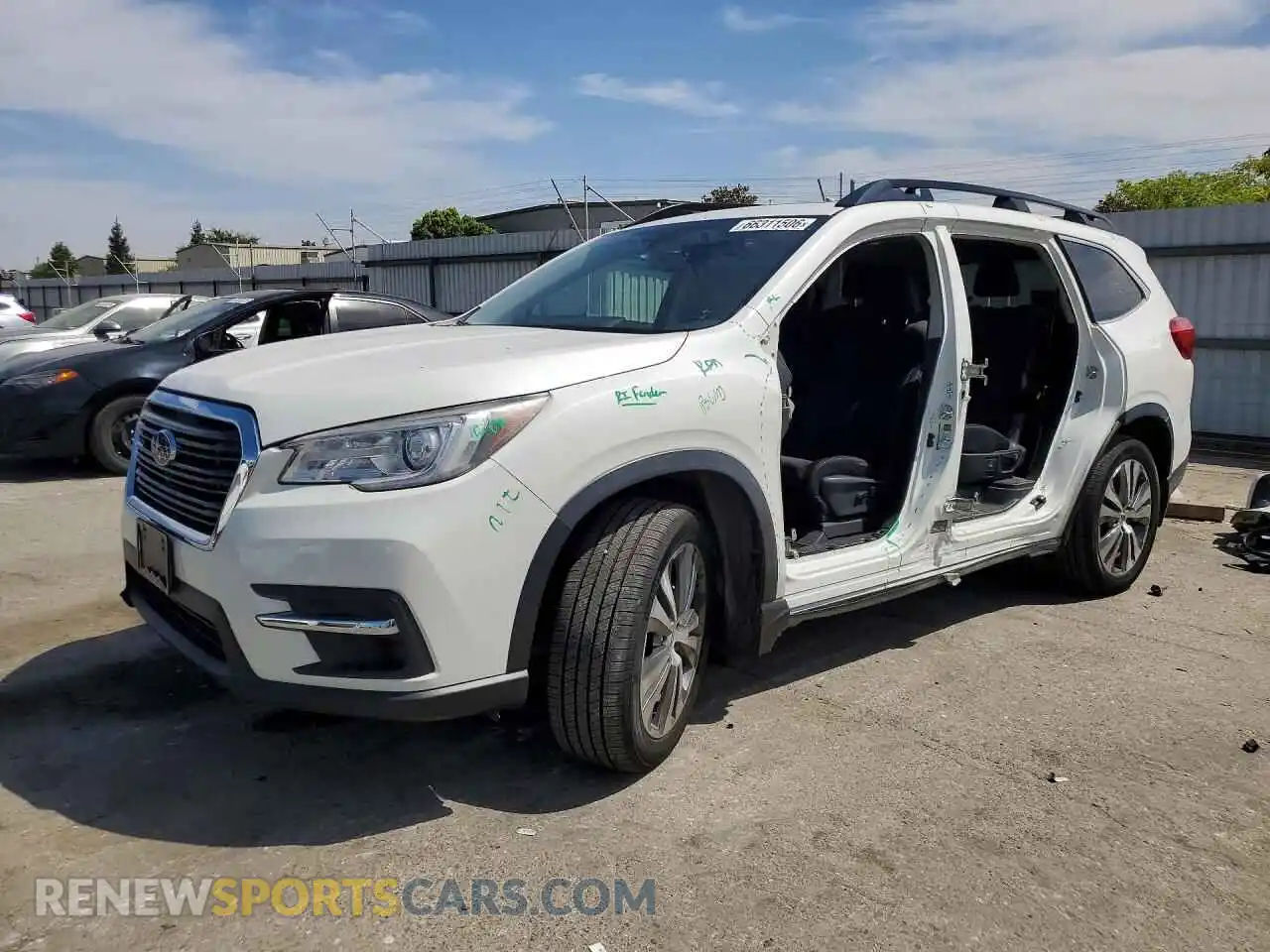 1 Photograph of a damaged car 4S4WMAHD7M3412685 SUBARU ASCENT 2021
