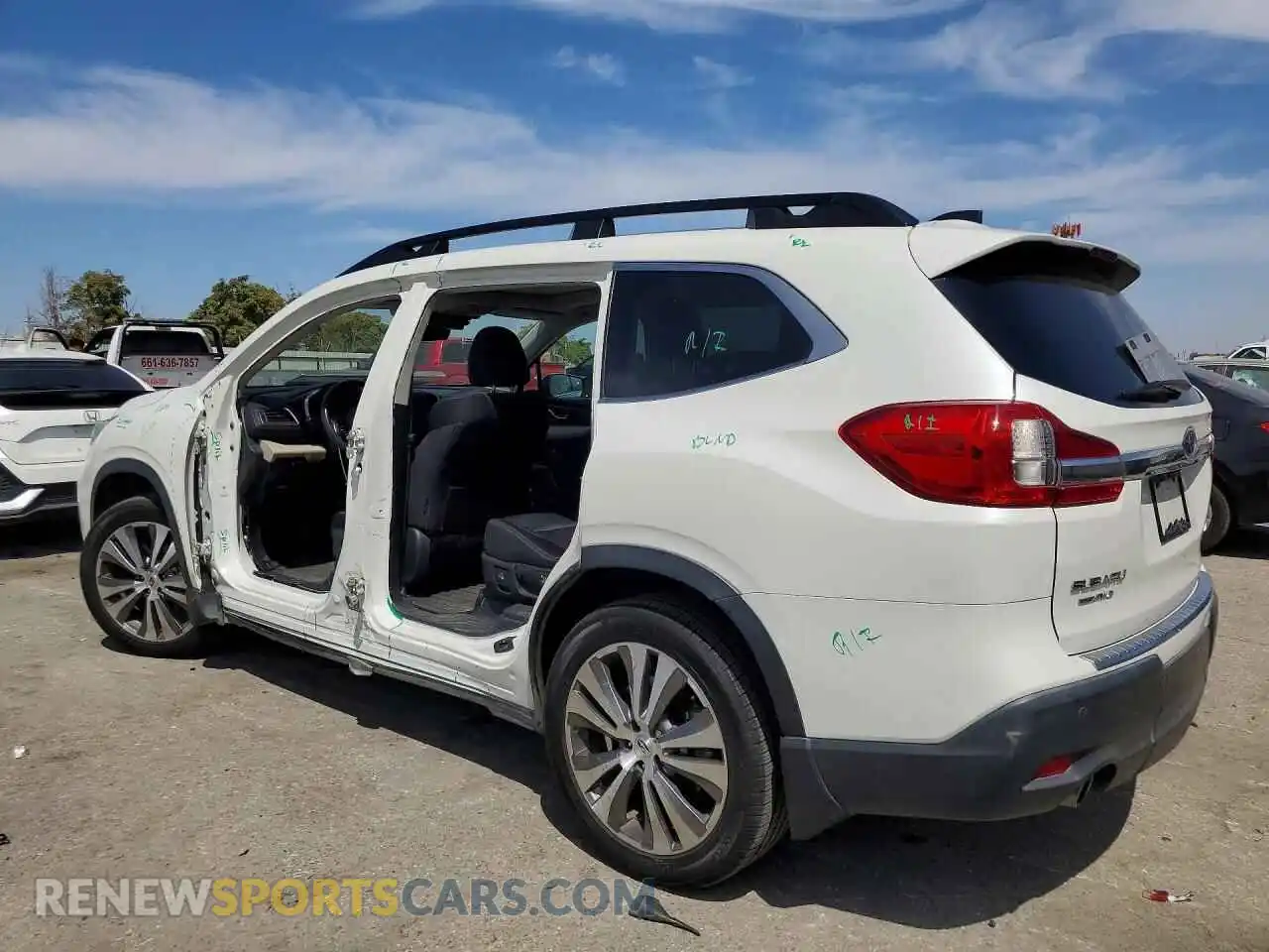 2 Photograph of a damaged car 4S4WMAHD7M3412685 SUBARU ASCENT 2021